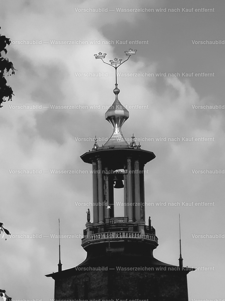 Stockholm-Turm-Stadthuset | online Fotogalerie mit schwarz-weiß Fotografien und Shop für zeitlose  Poster und Leinwände in stilvollem schwarz weiß  - Realisiert mit Pictrs.com