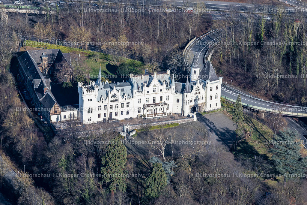 Luftbilder Bonn-6971 | Gebäude des Schlosshotel " Kommende " im Ortsteil Ramersdorf in Bonn - Realisiert mit Pictrs.com