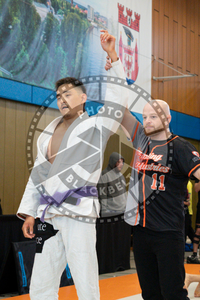 20240915PBB0728 | Athletes compete during the Grappling Industries’ grappling and Brazilian jiu-jitsu competition in Berlin, on September 15, 2024.