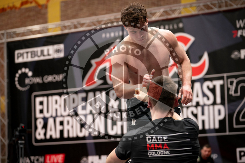 20240217PBB04444 | Fighters compete during the ADCC European, Middle Eastern and African Championship in Zagreb, Croatia, on February 17, 2024.