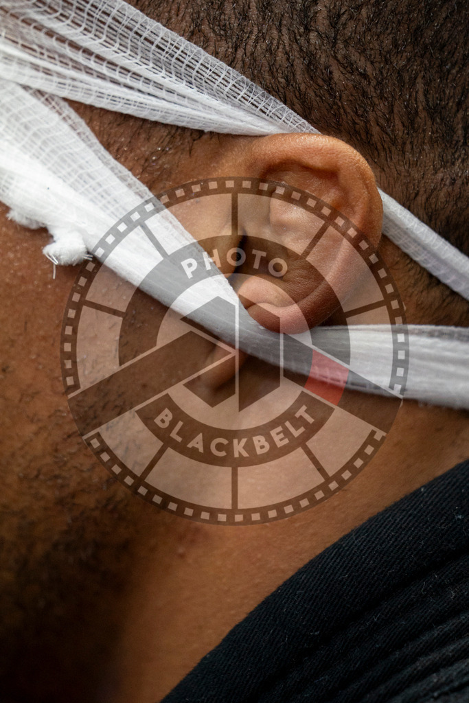 20240124PBB05109 | Fighters compete during the second day of the IBJJF European Championship in Paris, France, on January 24, 2024.