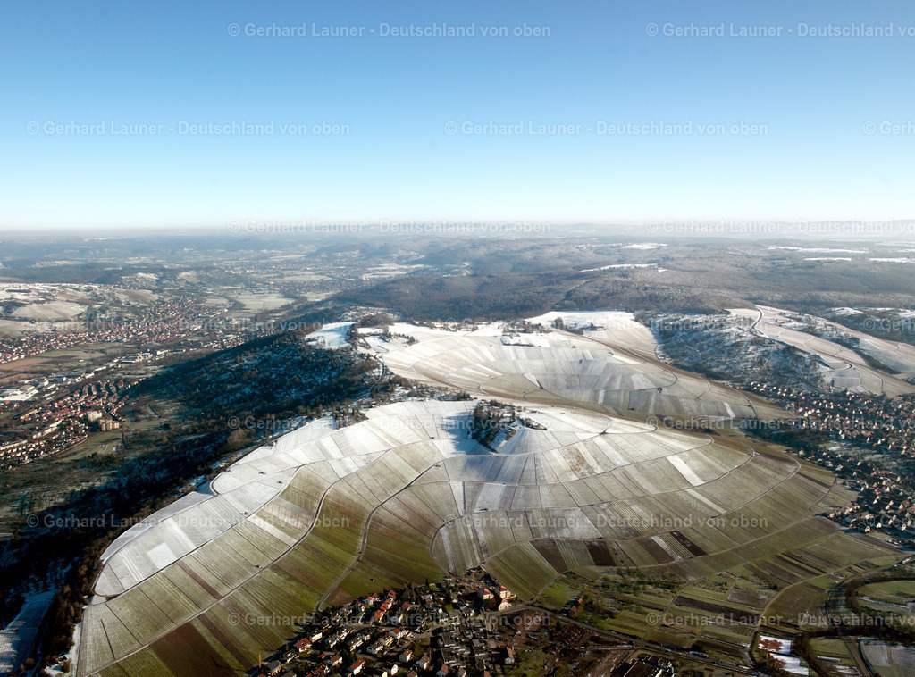 24B0063 | Weinberge bei Weinstadt, Winteraufnahme