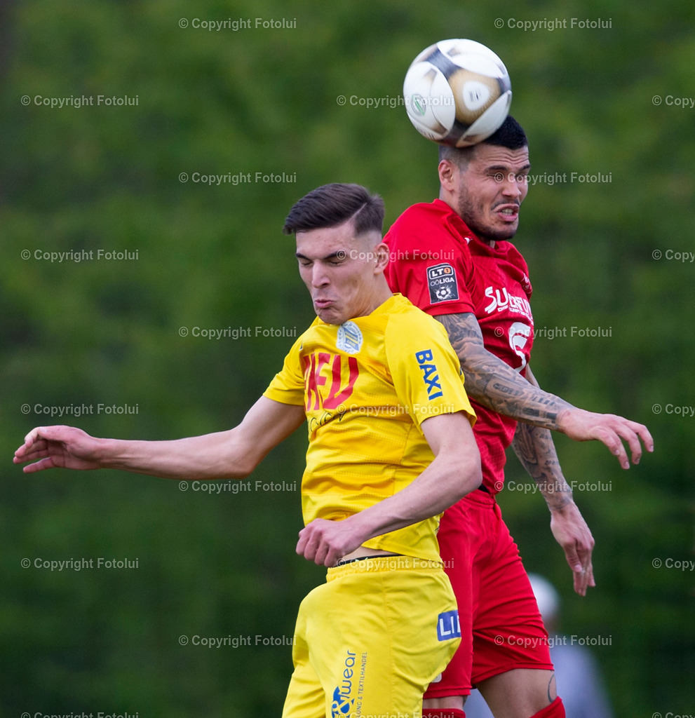 A_LUI_30042022_24 | SPORT,FUSSBALL,LT1 OOE LIGA ASKOE OEDT-DONAU LINZ 30.04..2022 IM BILD: ROBERT MATESIC (OEDT)  UND VALDRIN FEJZAJ (DONAU)FOTO:FOTOLUI