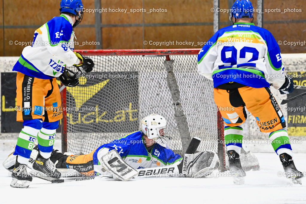 EC Tigers Paternion vs. EC Virgen 12.2.2023 | #87 Holzer Kevin, #50 Berger Matthias, #92 Leo Rene