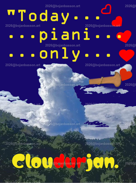 ONEHORN_Wolkenbär Trompete Wald pianissimo | Ironische, lustige Fotomontagen, Fotodesign Musik, Musikinstrumente ohne KI. Klavier. Geigen. Violinen. Bratschen. Trompeten. Tubas. Cello. Celli. Kontrabass. Kaufen Sie die Bilder in einer geschützten Galerie bequem online. - Realisiert mit Pictrs.com