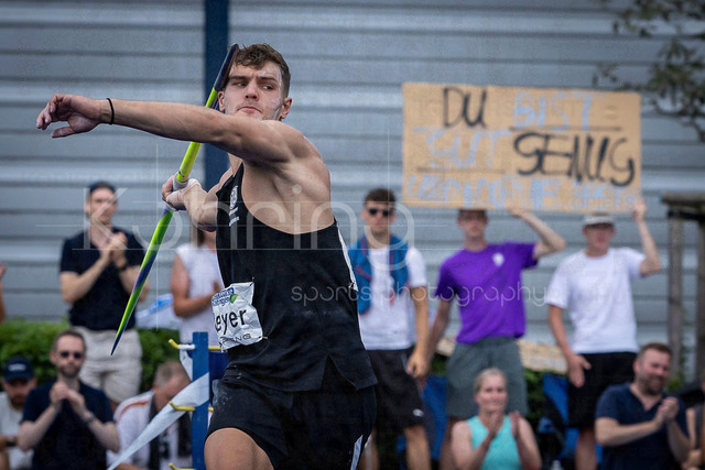 Multisport Event; Ratingen, 28.06.2026 | RATINGEN, GERMANY - JUNE 28, 2026 :  Marcel Meyer (GER / Germany) competing in the javelin during the Multisport Event at Stadion Ratingen on June 28, 2026 in Ratingen, Germany.