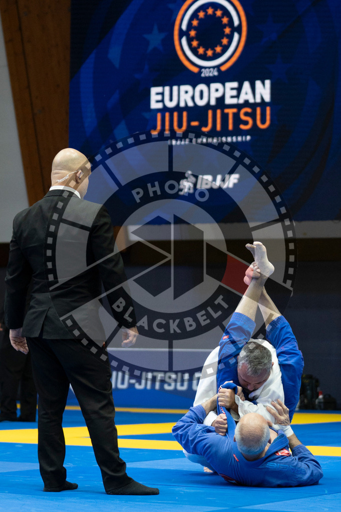 20240119PBB3479 | Fighters compete during the IBJJF European Championship in Paris, France, on January 19, 2024.