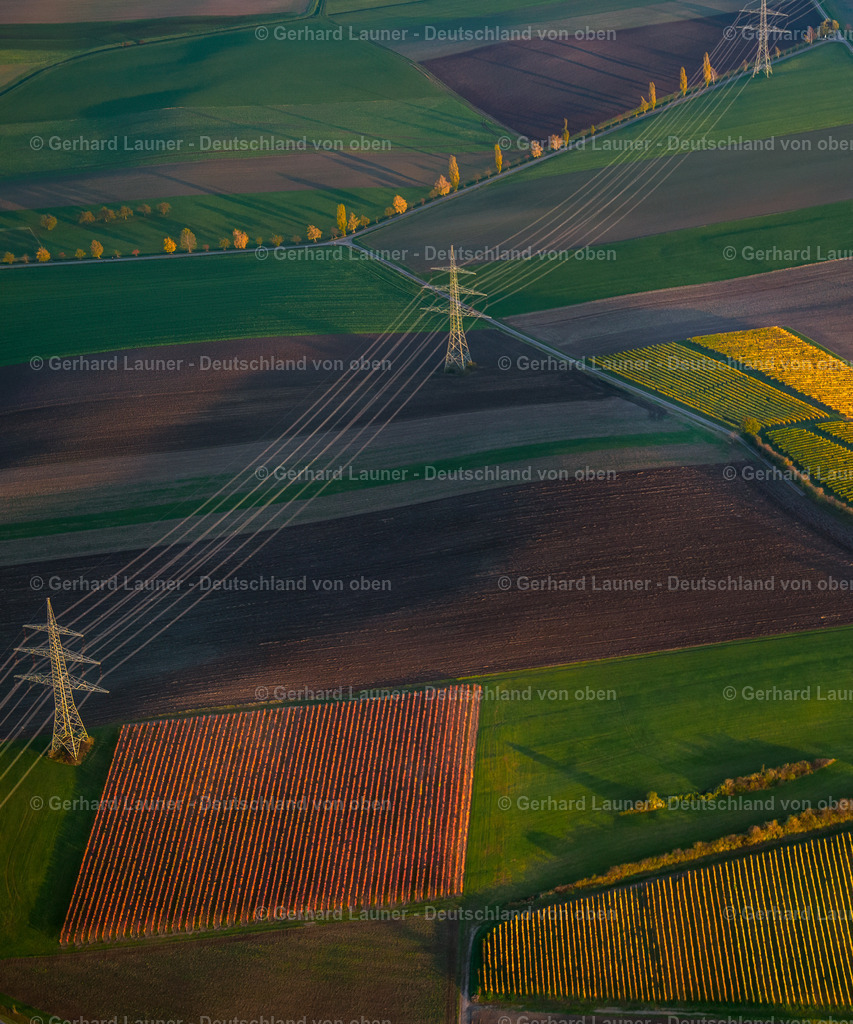 9000493-Bearbeitet | Weinlandschaft bei Castell, Weinlage Hohnart