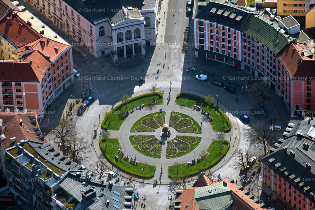 4022585 | Kreisverkehr Gärtnerplatz, München im Bundesland Bayern