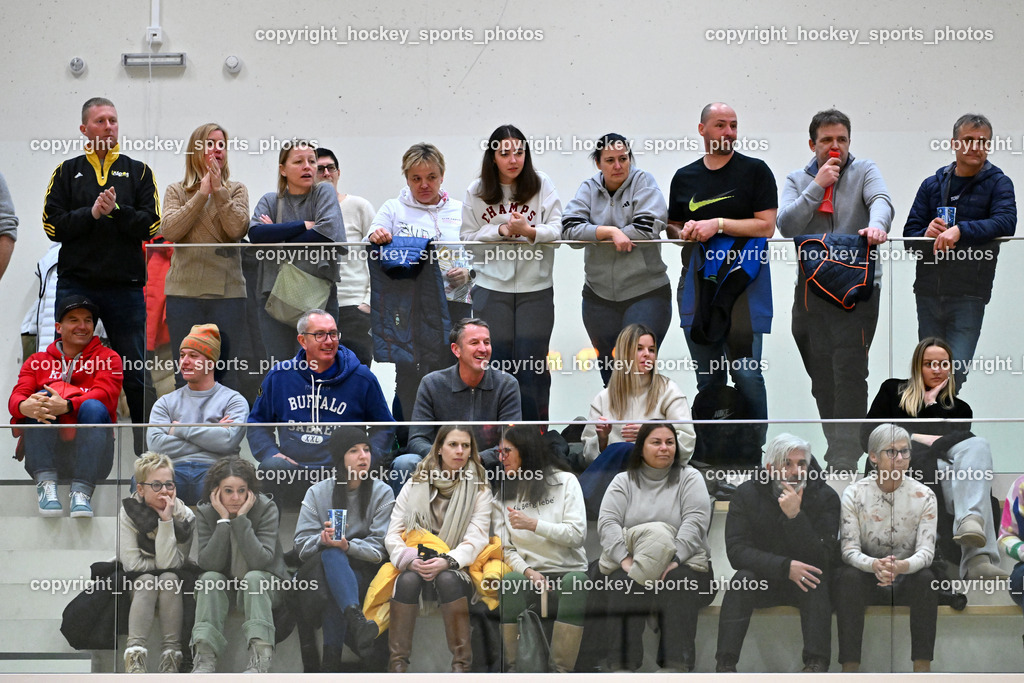 VSV Unihockey  vs. FBK Loka  | Besucher Ballspielhalle St. Martin, VSV Unihockey  vs. FBK Loka , VSV Unihockey  vs. FBK Loka  am 25.01.2026 in Villach (Ballspielhalle St. Martin), Austria, (Photo by Bernd Stefan)
