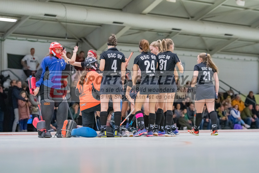 HK_20230225_104672 | Deutsche Meisterschaft WU16 1. Hanauer THC - Düsseldorfer SC am 25.2.2023 DSC 99, Düsseldorf ,