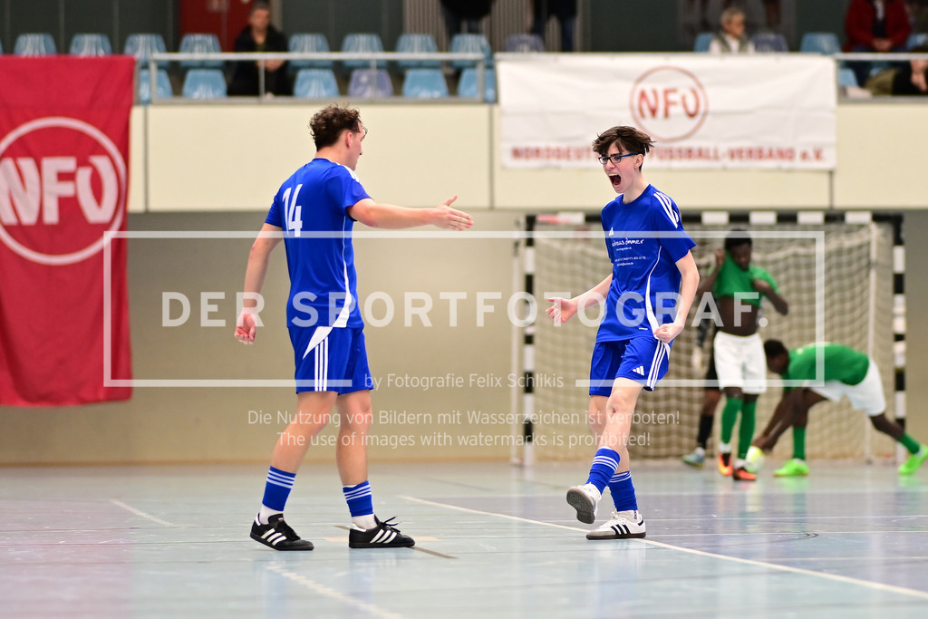 Futsal I Junioren I Saison 2024-2025 I NORDFV Regionalmeisterschaft I 081149 | Der Sportfotograf. - Realisiert mit Pictrs.com