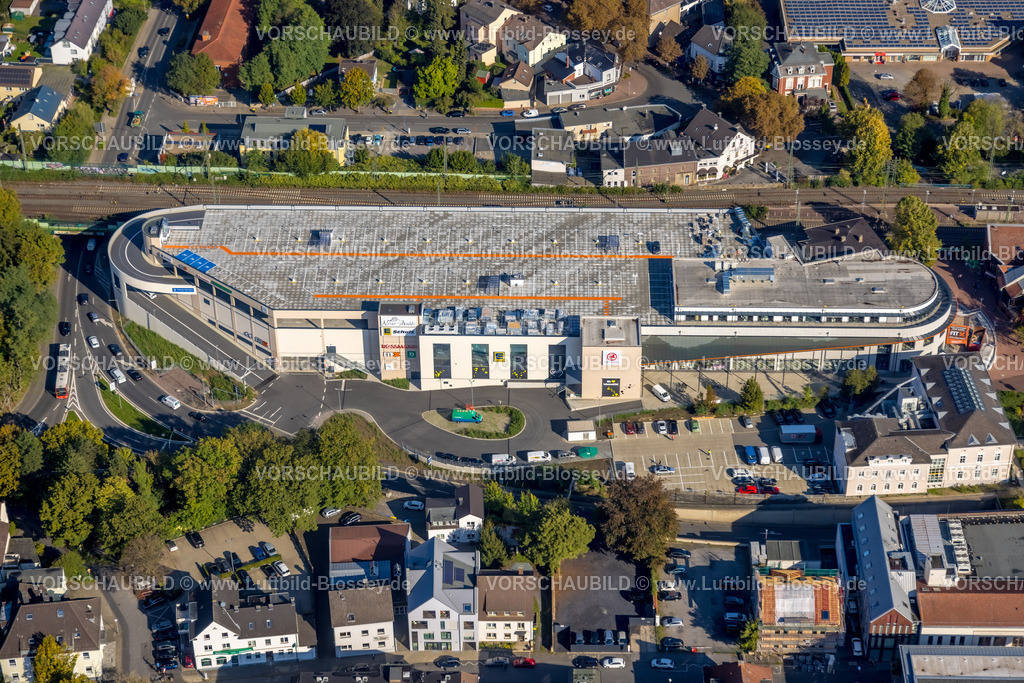 Unna220900453 | Luftbild, Neubau Einkaufszentrum Neue Mühle, ehemals Gelände Mühle Bremme, Kantstraße und Beethovenring, Unna, Ruhrgebiet, Nordrhein-Westfalen, Deutschland