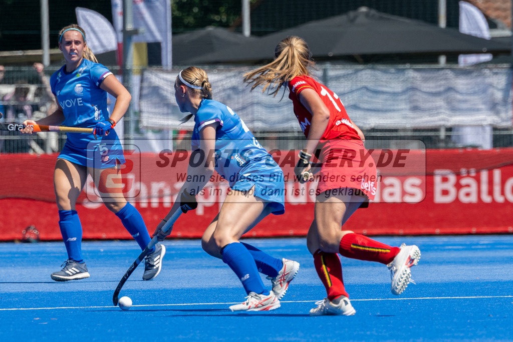 SFE_20230708_0042 | EuroHockey EM U18 Girls Belgium vs Scotland am 08.07.2023 in Krefeld (Gerd-Wellen-Hockeyanlage), Photo: Stephan Fehrmann 2023 (Sports-Gallery)