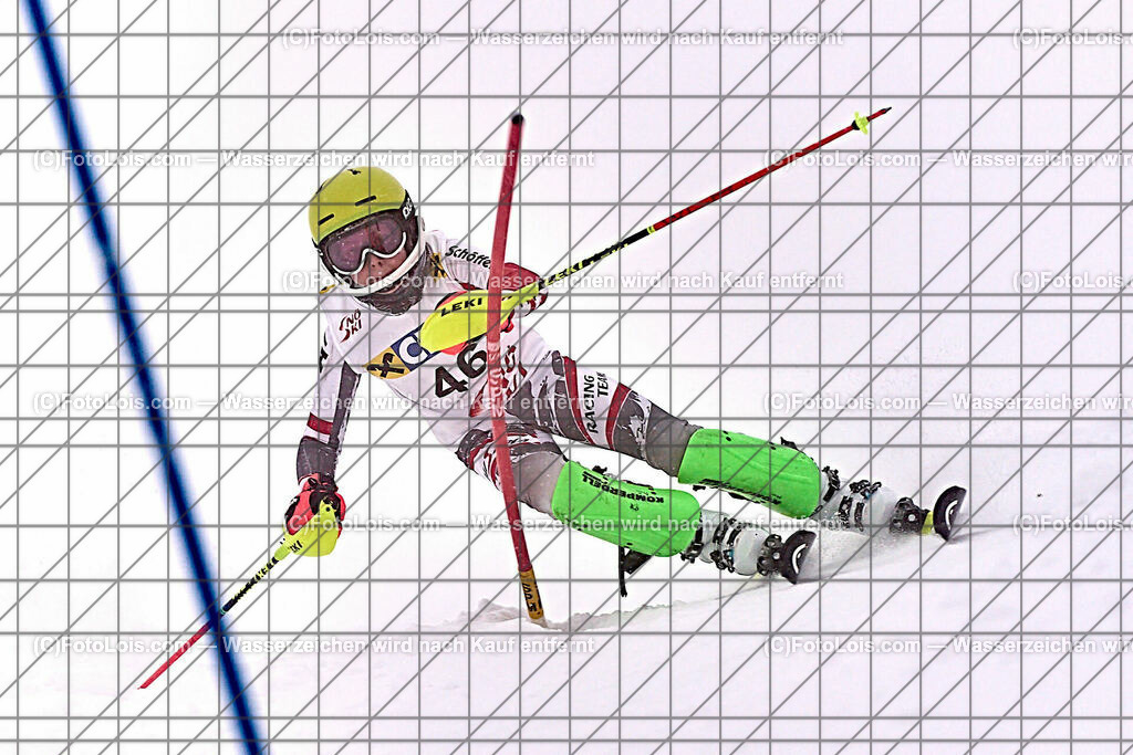 ALP1573_NW-OAC-SL-I_Hochkar_Brandecker Leo | (C)FotoLois.com, Alois Spandl. NÖ Raiffeisen-Club NachwuchsCup & OstalpenCup, Hochkar, Slalom, So 7. Januar 2024.