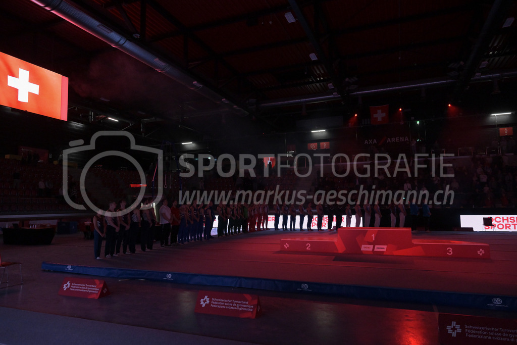 Schweizer Meisterschaften Kunstturnen Mannschaften Männer (A) - 22. November 2025 | Schweizer Meisterschaften Kunstturnen Mannschaften Männer (A)AXA Arena, WinterthurBild: Sportfotografie Markus Aeschimann | www.markus-aeschimann.ch - Realisiert mit Pictrs.com