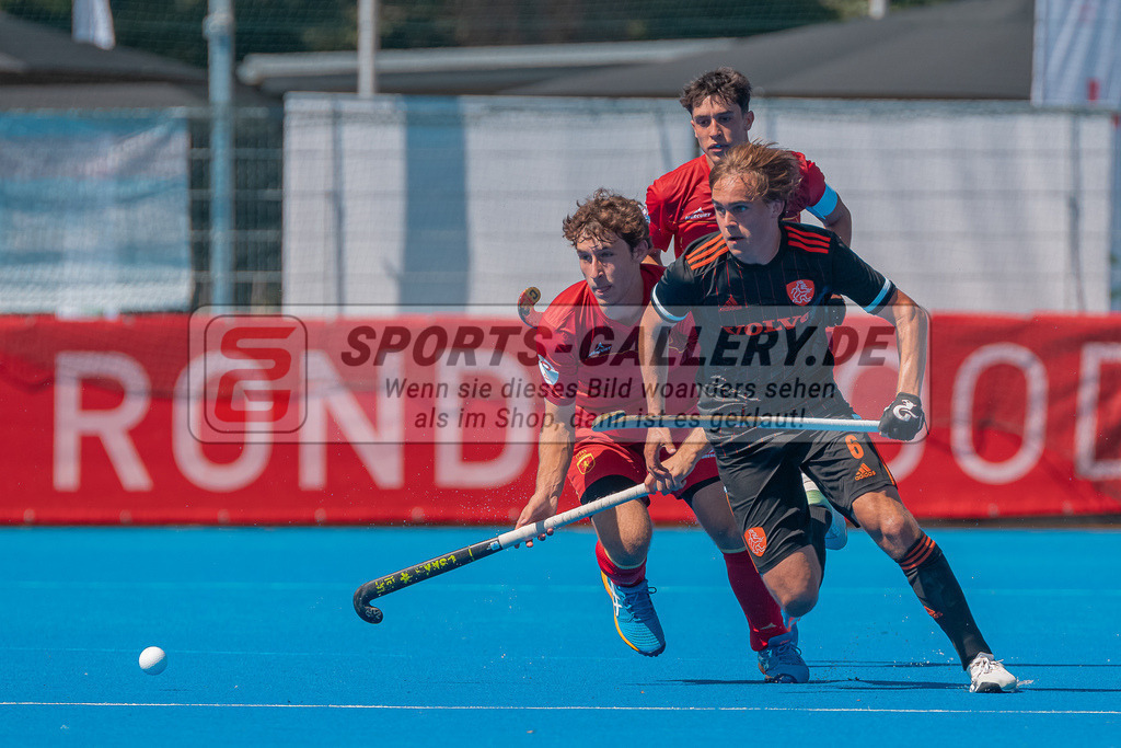 HK_20230711_101214 | Euro Hockey MU18 Spain vs Netherlands Championship Girls &amp; Boys am 11.7.2023 CHTC , Krefeld ,