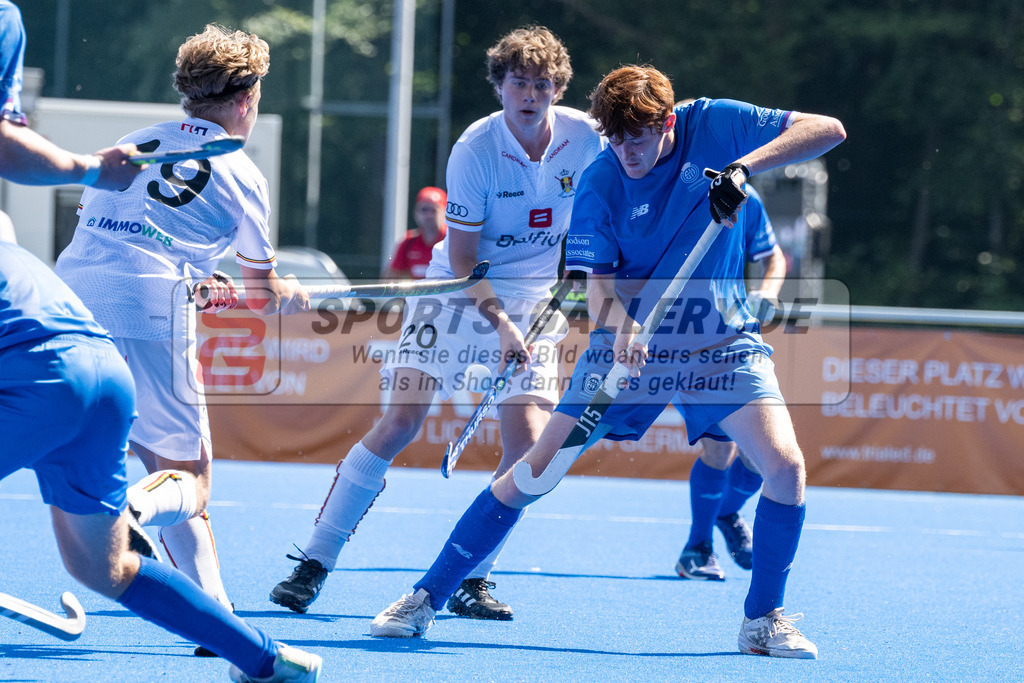 SFE_20230708_0082 | EuroHockey EM U18 Boys Belgium vs Scotland am 08.07.2023 in Krefeld (Gerd-Wellen-Hockeyanlage), Photo: Stephan Fehrmann 2023 (Sports-Gallery)