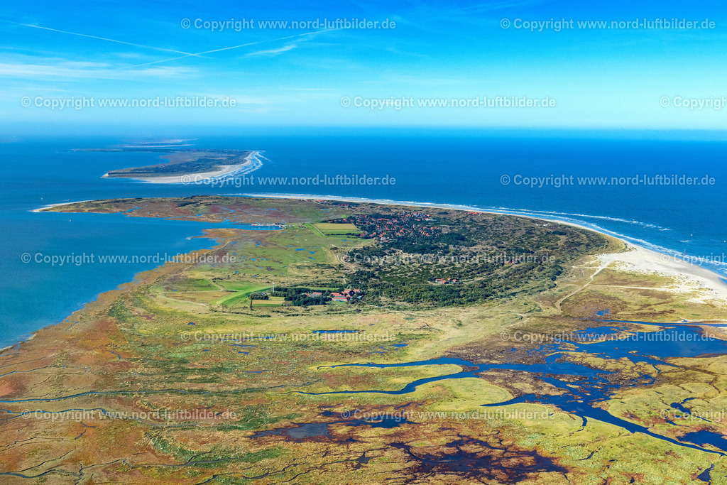 Spiekeroog_ELS_6177091022 | SPIEKEROOG 09.10.2022 Ortsansicht auf Spiekeroog im Bundesland Niedersachsen, Deutschland. // City view on Spiekeroog in the state Lower Saxony, Germany. Foto: Martin Elsen