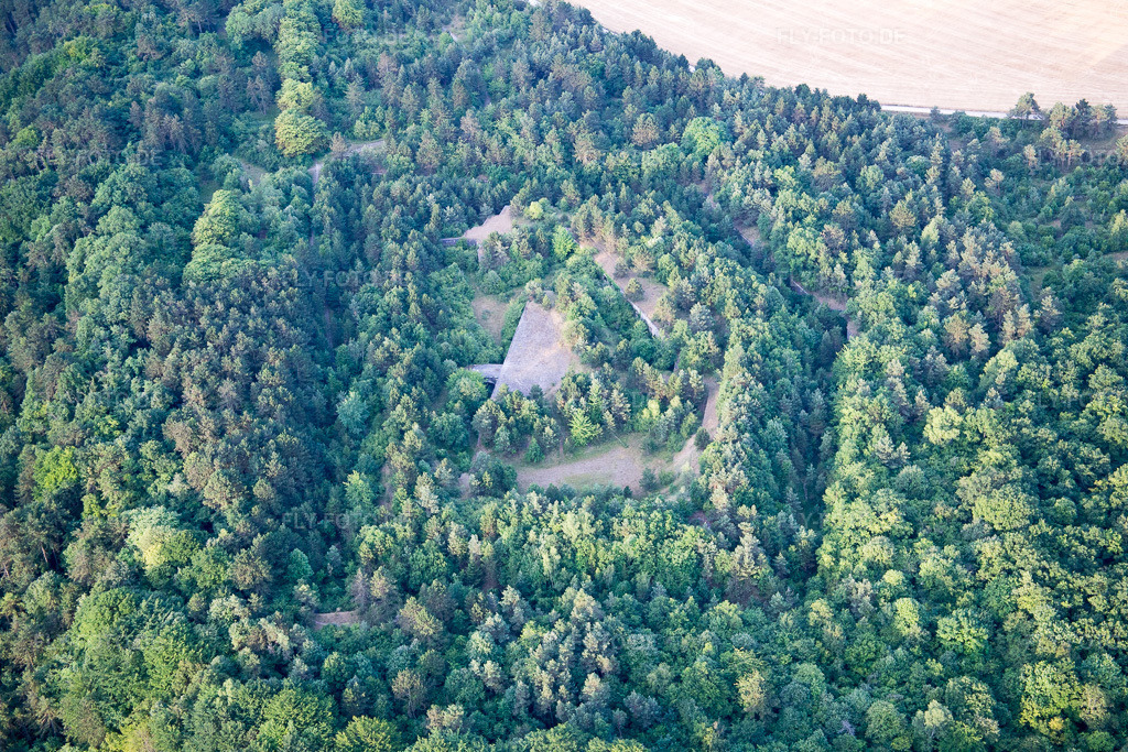 Luftbild: Ortsansicht in Lucey im Bundesland Meurthe-et-Moselle in Frankreich. Foto: IMG_083462.jpg vom 13.07.2015 durch Werner Riehm/FLY-FOTO.de