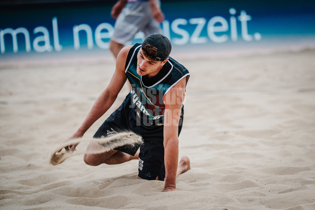 Beachvolleyball | Männer | Allianz German Beach Tour 2025 | Tourstop Berlin | 22.08.2025 | Max Just