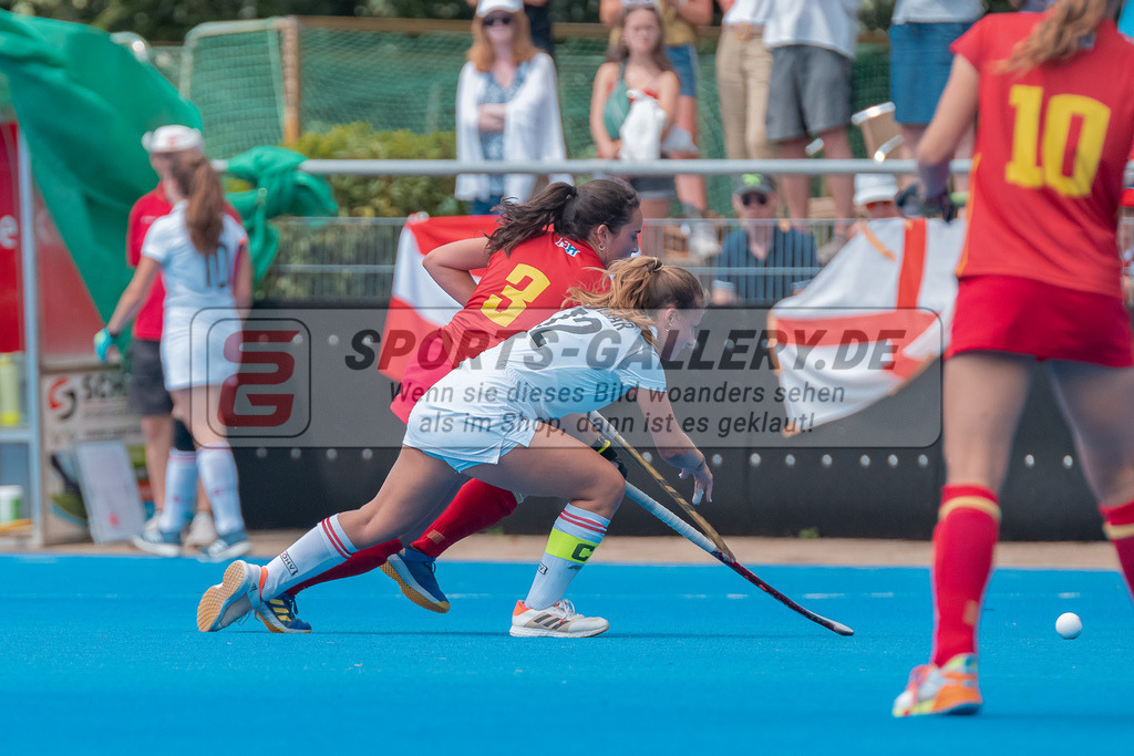 HK_20230710_2-22 | Euro Hockey WU18 Spain - Austria Championship Girls &amp; Boys am 10.7.2023 CHTC , Krefeld ,