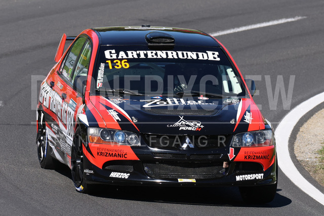 FIA European Hill Climb Championship – Rechberg 2026    | FIA European Hill Climb Championship at Rechberg, held from 24 to 26 April 2026 near Tulwitz, Styria, Austria. The image shows Bernd PÖLLABAUER (AUT) Mitsubishi Lancer Evo 8.     