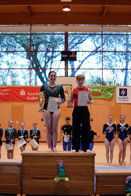 20260425 Gerätturnen  Nachmittag Siegerehrung | Landkreismeisterschaften Erding 2026Datum: 20260425Ort: Erding(DE) - Sempt-Sport-HalleFotograf: Christian Habel