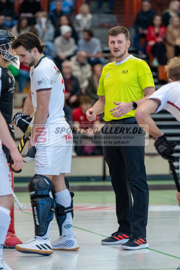 HK_20250118_101736 | 1/4 Finale 1. Bundesliga Halle Herren Crefelder HTC - Zehlendorfer Wespen am 18.1.2025 Halle Glockenspitz, Krefeld ,