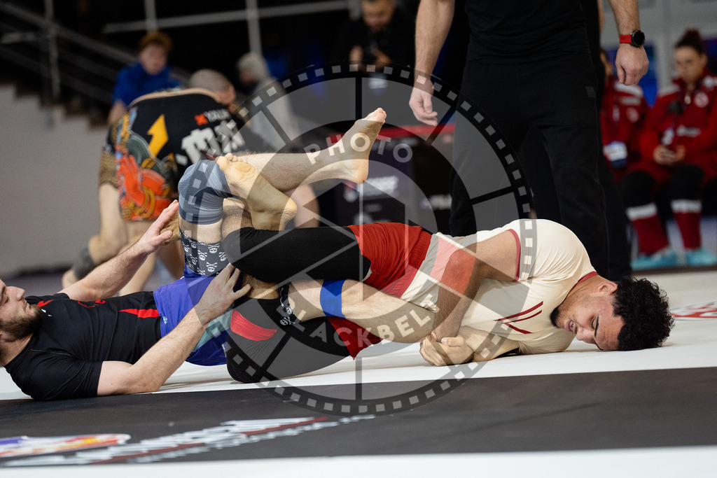 20260214PBB2882 | Fighters compete during the ADCC European Trials  competition day 1 in Belgrade, Serbia, on February 14, 2026.