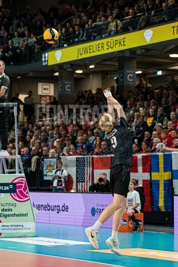 Volleyball I Herren I Saison 2025/2026 I Bundesliga I 8. Spieltag I SVG Lüneburg - FT 1844 Freiburg | CONTRAST ZERØ MEDIA - Realisiert mit Pictrs.com