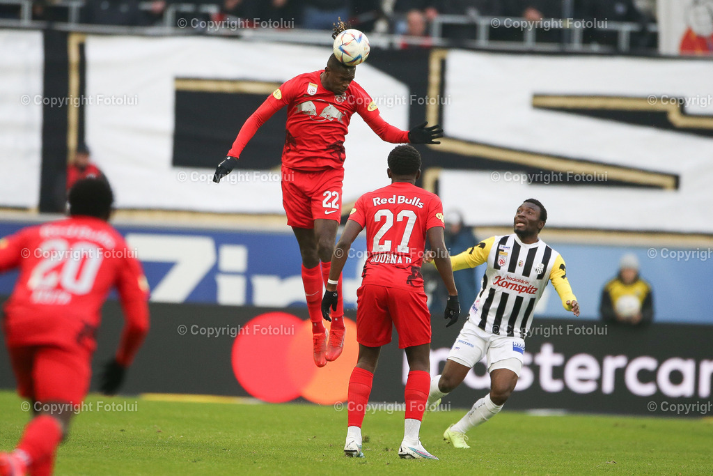 A_LUI_20230312_0009 | SPORT FUSSBALL ADMIRAL BUNDESLIGA 2022/23 LASK VS FC RED BULL SALZBURG
IM BILD: Oumar Solet (Red Bull Salzburg)
FOTO:FOTOLUI/UW