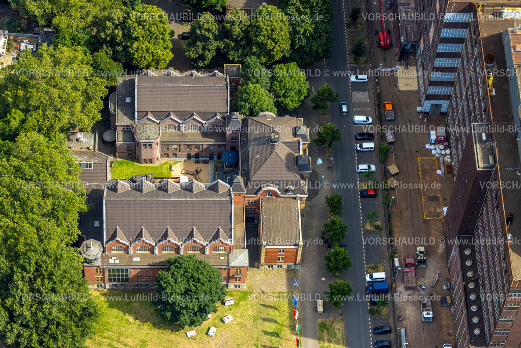 Duisburg230707190 | Luftbild, Museum der Deutschen Binnenschifffahrt, Ruhrort, Duisburg, Ruhrgebiet, Nordrhein-Westfalen, Deutschland