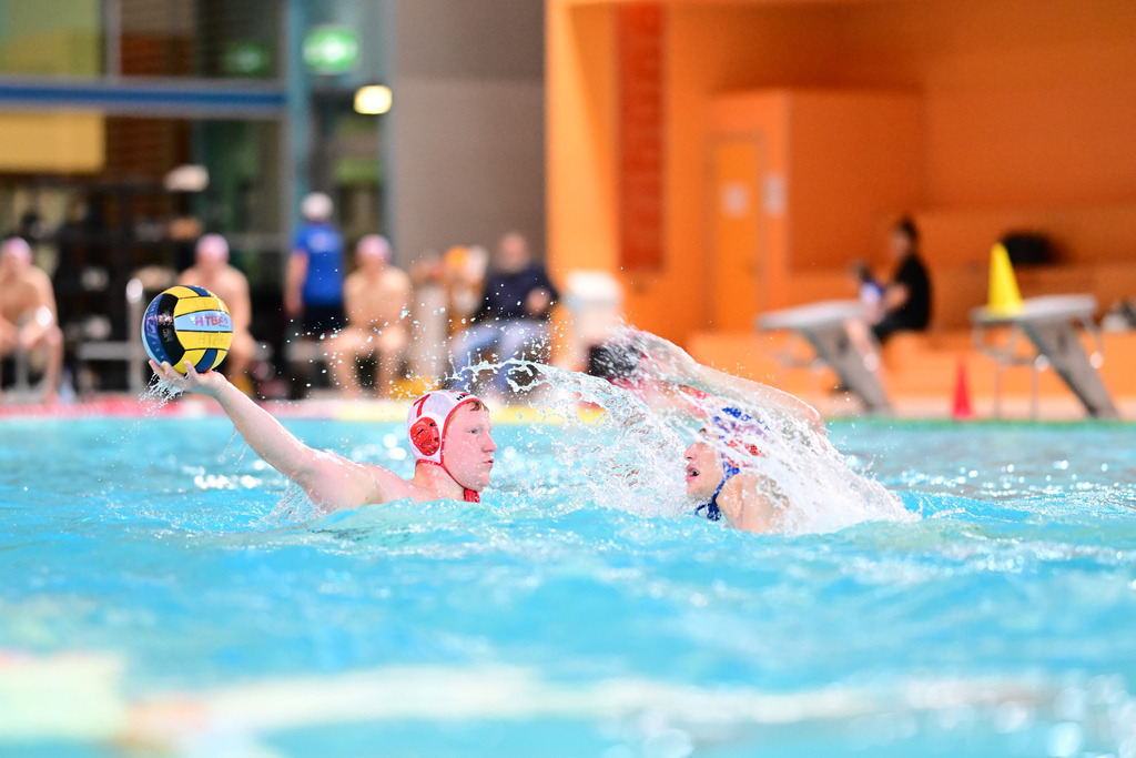 Wasserball I Herren I Saison 2023-2024 I Turnier I HTB62, SG Neukölln Berlin, SV Krefeld 72, SV Würzburg 05 | Der Sportfotograf. - Realisiert mit Pictrs.com