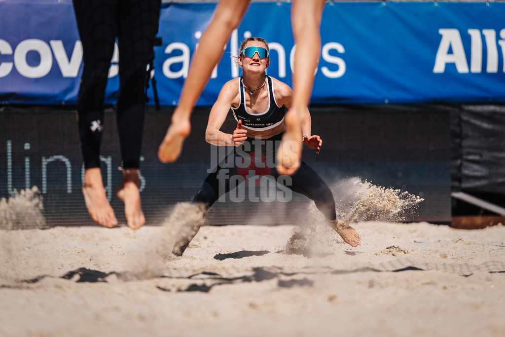 Beachvolleyball | Frauen | Allianz German Beach Tour 2025 | Tourstop Bremen | 12.06.2025 | Emma Gangey