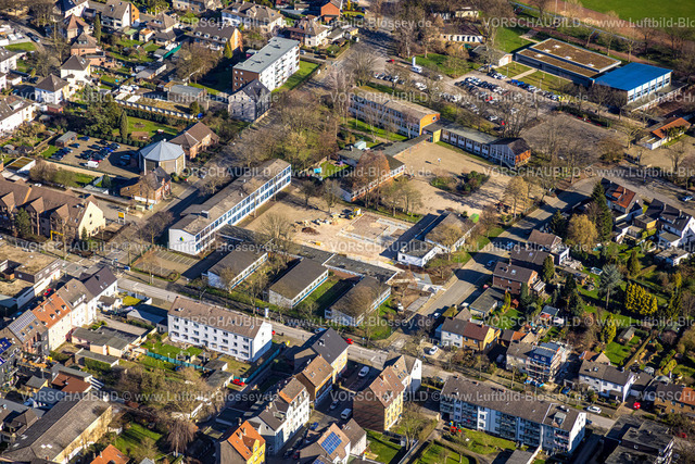 Gelsenkirchen230211041 | Luftbild, Gesamtschule Erle (Stufen 5 und 6), Erle, Gelsenkirchen, Ruhrgebiet, Nordrhein-Westfalen, Deutschland