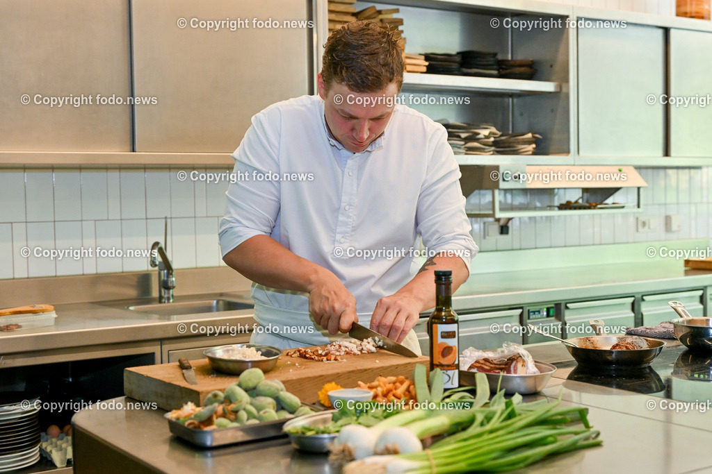 Restaurant Mühltalhof_ Philip und Helmut Rachinger_ Neufelden_ 14.06.2023-18 | 14.06.2023, Neufelden, AUT, Restaurant Mühltalhof, Philip und Helmut Rachinger, im Bild Philip Rachinger