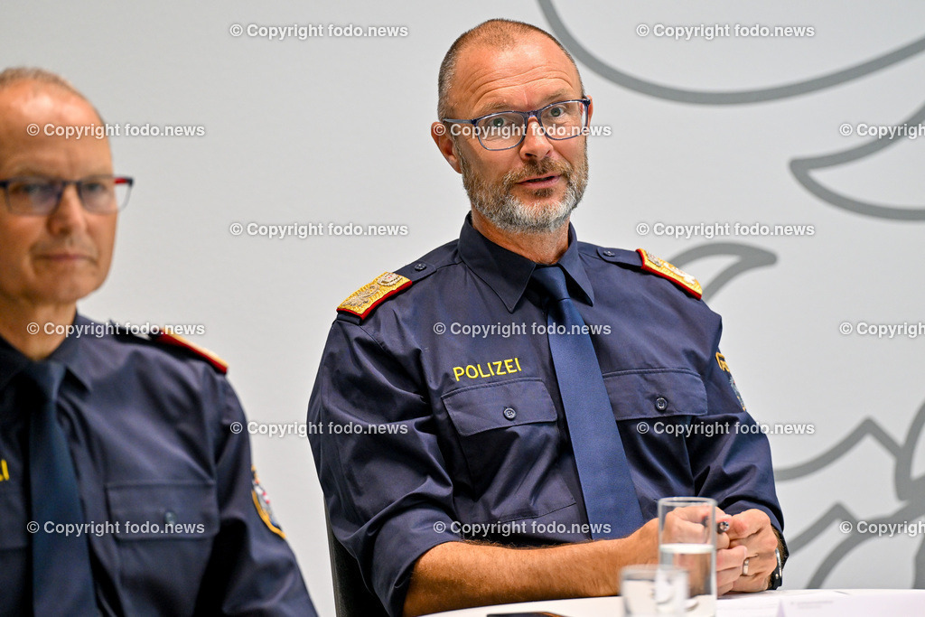 Polizei_ neuer Stadtpolizeikommandant Linz_ 27.06.2024-21 | 27.06.2024, Landespolizeidirektion Oberoesterreich, AUT, Vorstellung des neuen Stadtpolizeikommandanten von Linz, im Bild Andreas Pilsl (Landespolizeidirektor Ooe)