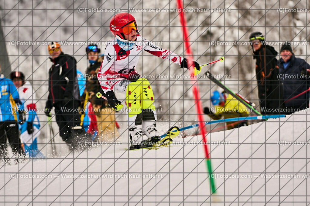 ALP5705_NOe-Kindervergleichskampf_Kilian Paul | (C)FotoLois.com, Alois Spandl,  NÖ Kindervergleichskampf, SLALOM, Annaberg-Reidl, So 29. Jänner 2023.