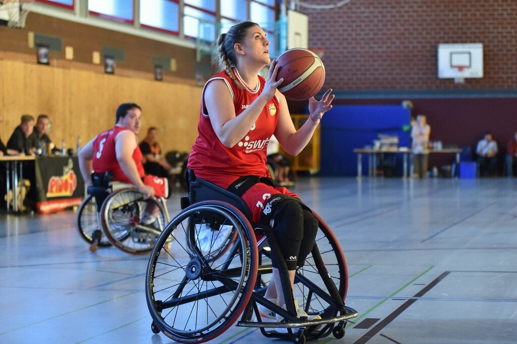 2024-10-26-0113 | RSKV Tuebingen vs. Hannover United 2, Rollstuhlbasketball, 2. Bundesliga Sued, 3. Spieltag, Saison 2024/2025, 26.10.2024, Foto: Ralph Kunze - Realisiert mit Pictrs.com