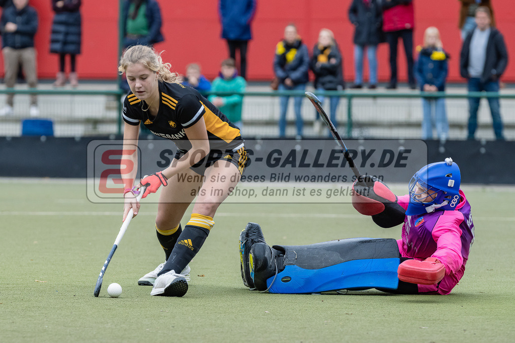 HK_20231022_105979 | Platz 3 Deutsche Meisterschaft Feld WU16 Berliner HC - Harvestehuder THC am 22.10.2023 DHC, Düsseldorf ,