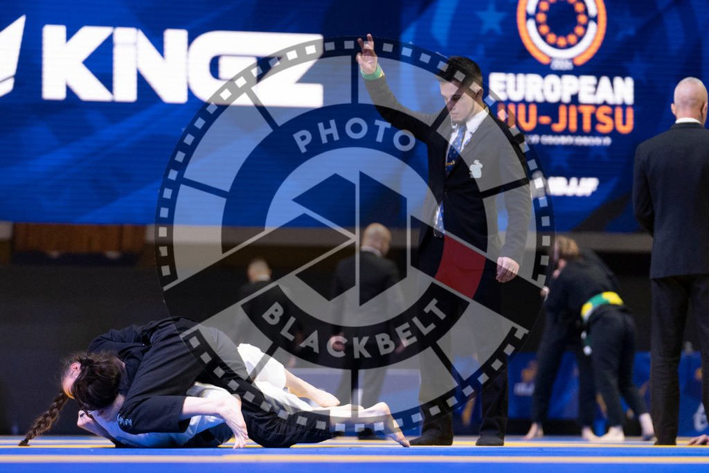 20240119PBB1479 | Fighters compete during the IBJJF European Championship in Paris, France, on January 19, 2024.