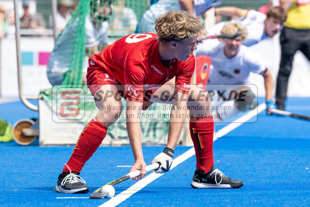 SFE_20230716_0334 | EuroHockey EM U18 Boys Final Belgium vs Germany am 16.07.2023 in Krefeld (Gerd-Wellen-Hockeyanlage), Photo: Stephan Fehrmann 2023 (Sports-Gallery)