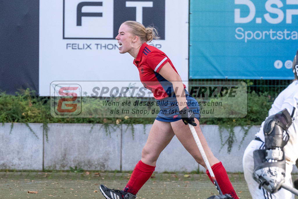 SFE_20231021_0254 | Deutsche Meisterschaft Weibliche U16 Halbfinale Düsseldorfer HC - Harvestehuder THC am 21.10.2023 in Köln (Düsseldorfer Hockeyclub 1905 e.V.), Photo: Stephan Fehrmann 2023 (Sports-Gallery)