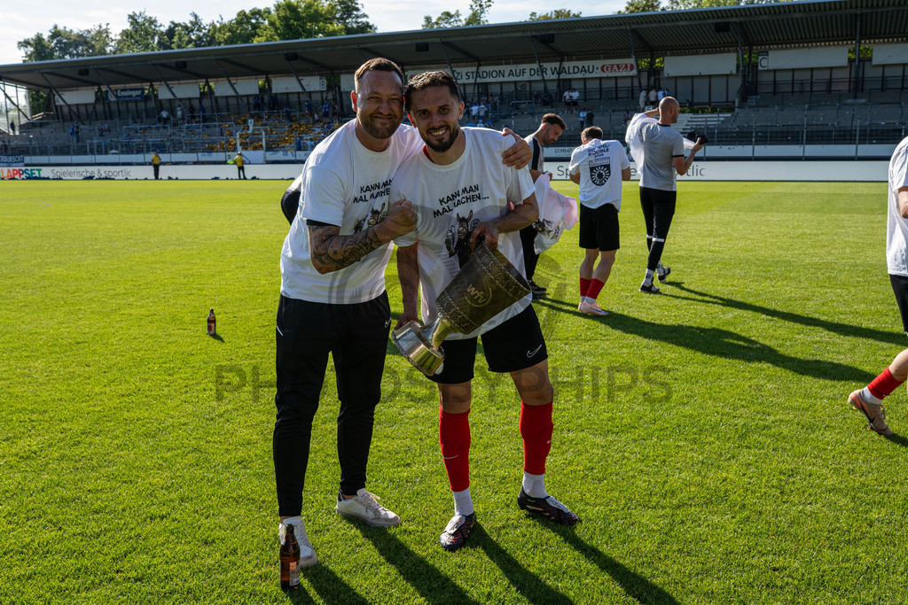 Stuttgarter Kickers vs. SG Sonnenhof Großaspach, Fussball, WFV-Pokal, Finale, 23.05.2026 | #,Stuttgarter Kickers vs. SG Sonnenhof Großaspach, Fussball, WFV-Pokal, Finale, 23.05.2026