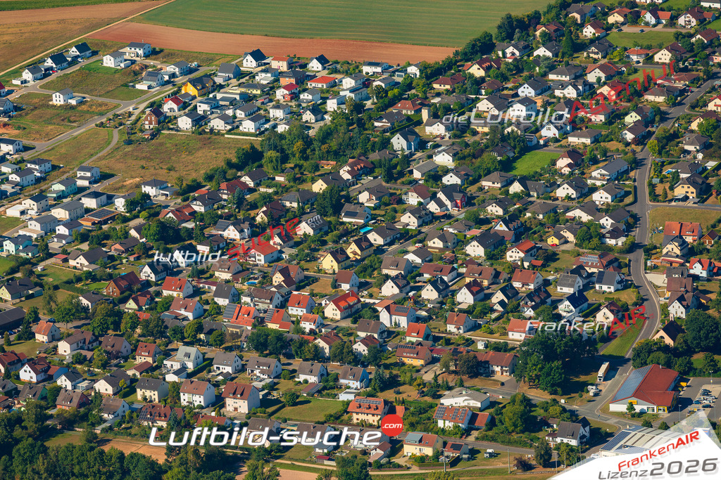 Luftaufnahme von Hahnbach - Die Luftaufnahme wurde 2025 vom UL-Flugzeug heraus erstellt ( keine Drohne ) - Hochauflösende Luftaufnahme - für professionelle Ausdrucke geeignet. Die Geschenkidee !Mit Lizenz und Bildrechte bestellbar