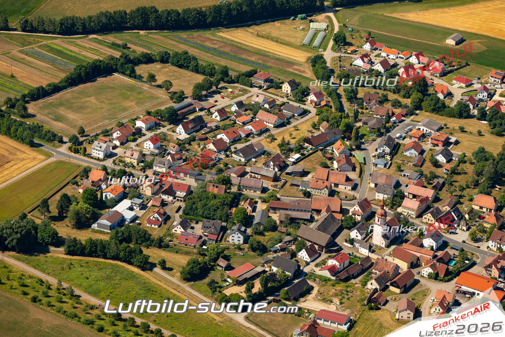 Aktuelles Luftbild von Offenbau Thalmässing - Die Luftaufnahme wurde 2022 mittels UL-Flugzeug erstellt ( keine Drohne ) - hochauflösende Kamera-Systeme von  Canon -Beste Qualität - Für grossformatige Ausdrucke geeignet. Die Geschenkidee !