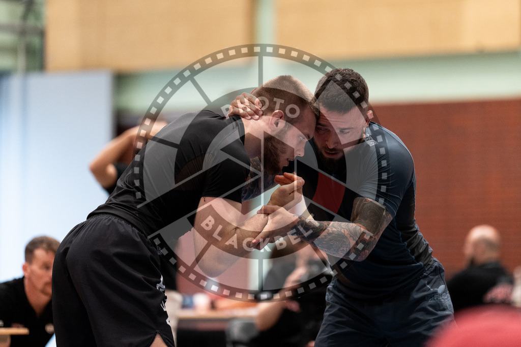 20250906PBB1611 | Fighters compete during the ADCC European Trials  competition in Warsaw, Poland, on September 6, 2025.