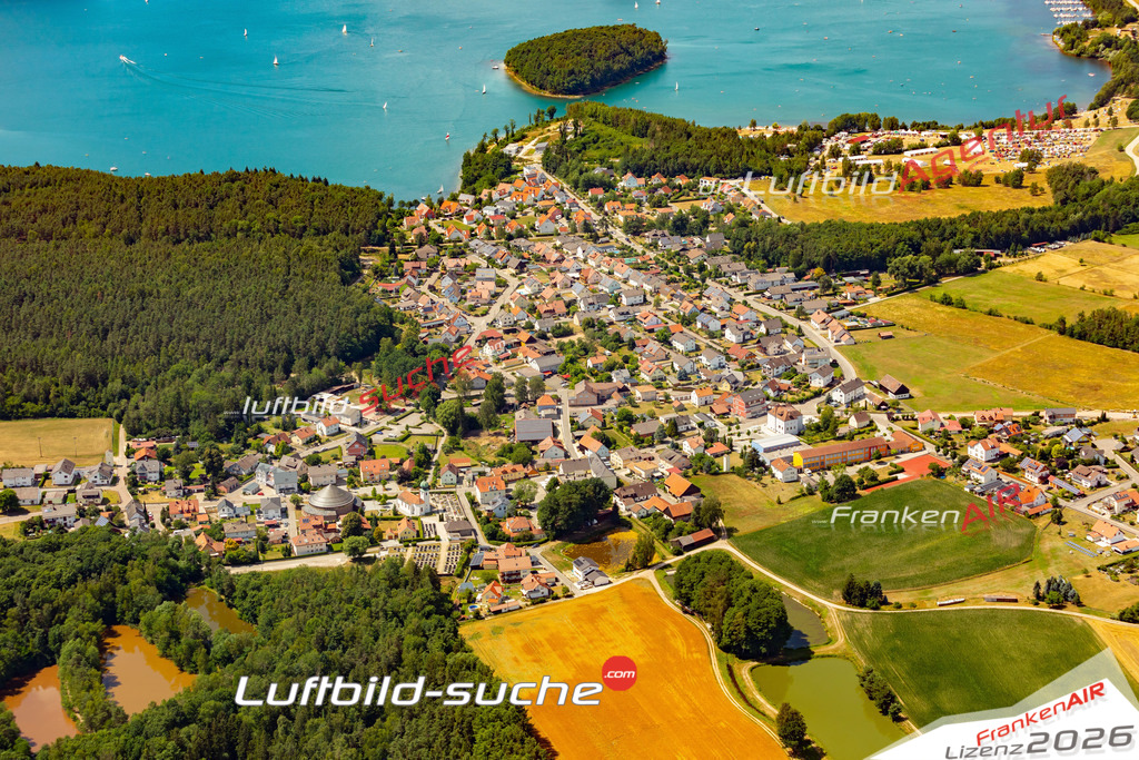 Das Luftbild der Stadt Steinberg am See wurde 2022 vom Flugzeug heraus erstellt (keine Drohnen-Aufnahmen) Aufnahmehöhe ca.450 Meter- hohe Bildauflösung und Druck-Qualität. Garantiert!