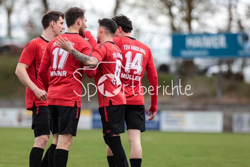 TSV Aindling - TSV Jetzendorf | Jubel nach 1-0